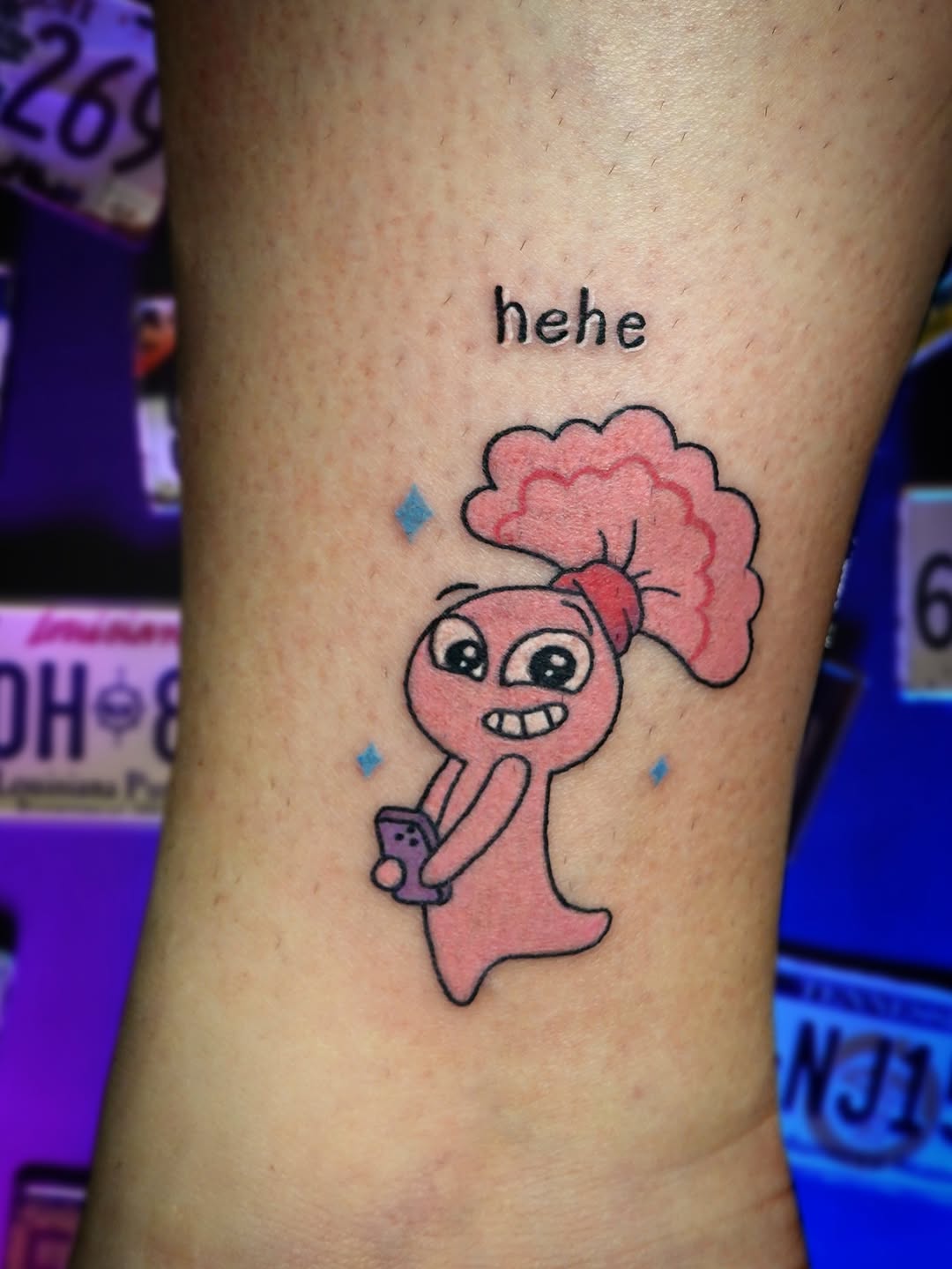 Tatuaż: postać animowana · duch. Wykonał Kiziorsky Tattoo - Tatuaż i Piercing - Kraków (Kraków). Otwórz zdjęcie w profilu.